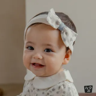 【Happy Prince】韓國製 Lersha優雅碎花女嬰兒童大蝴蝶結髮帶(女寶寶髮飾女童頭飾)