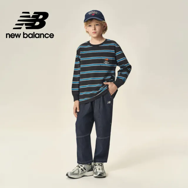 【NEW BALANCE】NB 童裝長褲_7TF3209WDBL_男童/女童_黑色