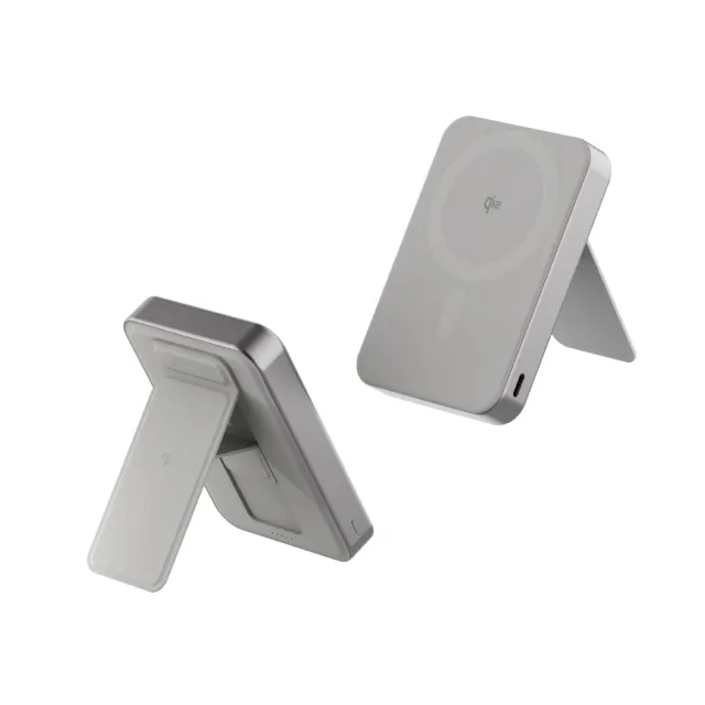 【Allite】超薄充 10000 mAh Qi2 磁吸支架行動電源(產品標示 Wh 可帶上飛機)