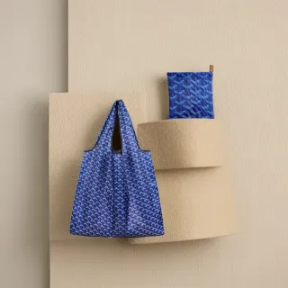 【FIFIOO 杏屋家居】交換禮物 超質感厚實環保摺疊購物袋(中款/38x40提袋23公分)