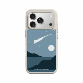 【RHINOSHIELD 犀牛盾】iPhone 17/Air/Pro/Pro Max SolidX 強化吸震緩衝防摔手機殼/貓咪流星(ilovedoodle)