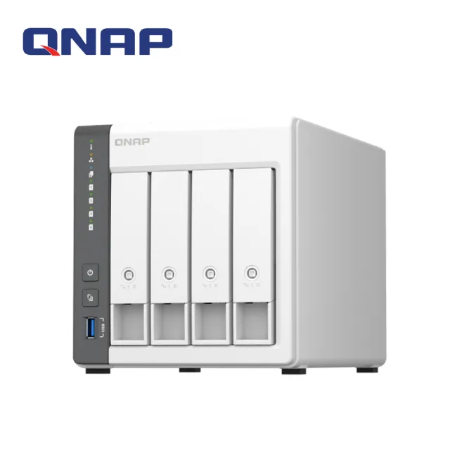 【QNAP 威聯通】搭希捷IronWolf 4TBx2★TS-433-4G 4Bay NAS 網路儲存伺服器