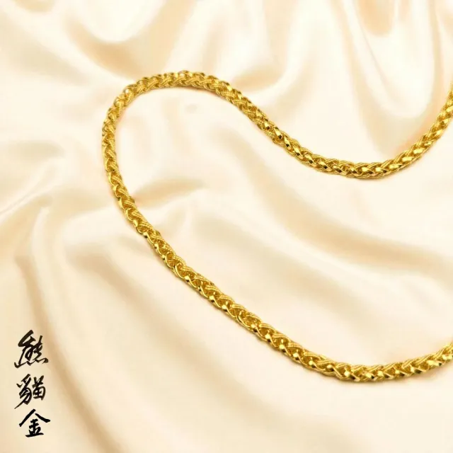 黃金項鍊男仕款文武鍊10.43錢(黃金項鍊)