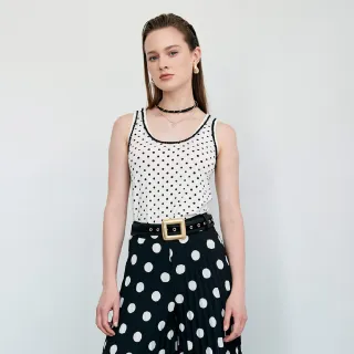 【iROO】黑白點背心內搭