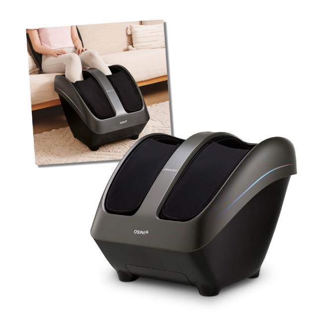 【OSIM】暖足樂Sync OS-3233_黑色/微光紫(腳底按摩/腿部按摩/美腿機/小腿按摩)