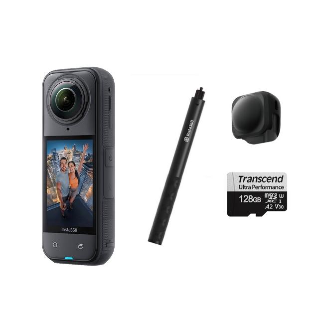 【Insta360】X5 360°口袋全景防抖相機 人氣套組