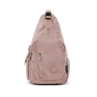 【冰山袋鼠】時光旅人 - 知性插扣單肩後背兩用包 - 奶茶杏(B1367C)