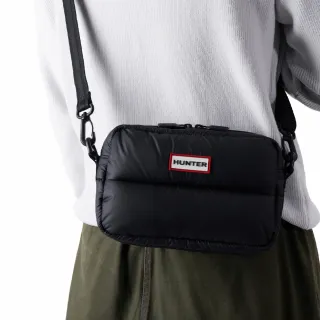 【HUNTER】無縫空氣斜背包(黑色)