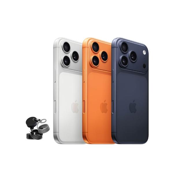 【Apple】iPhone 17 Pro Max(1TB/6.9吋)(磁吸支架+編織線組)