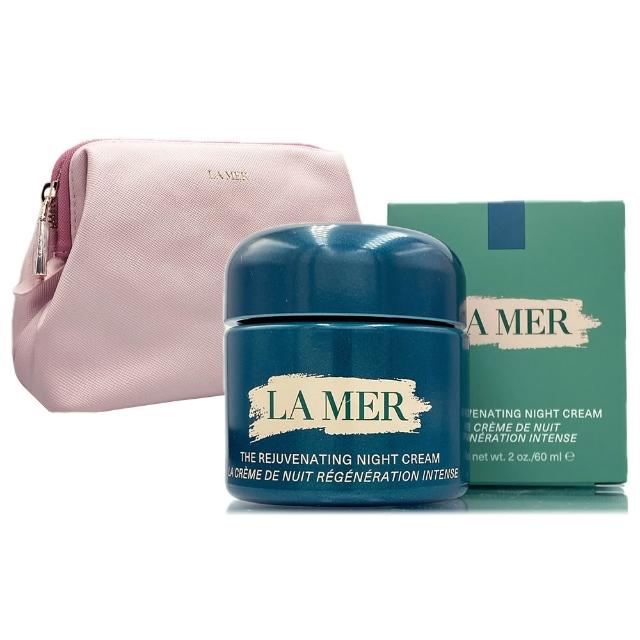 【LA MER 海洋拉娜】醇萃活膚晚霜60ml - 贈品牌化妝包/束口袋(專櫃公司貨)
