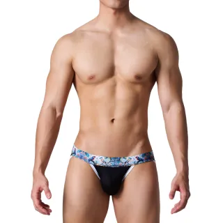 【3GUN】官方直營 ENLARGE  低腰光芒男快乾高叉三角褲(男內褲 多色任選)