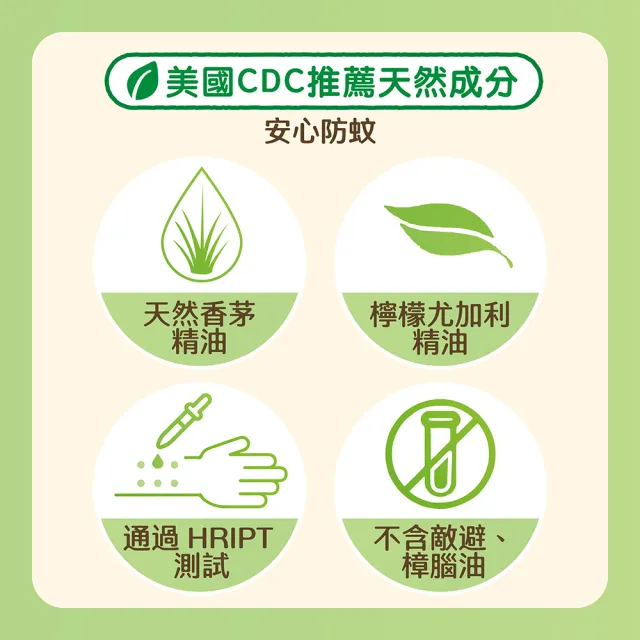 【滿意寶寶】兒童防蚊濕巾(20抽*8入/天然成分)
