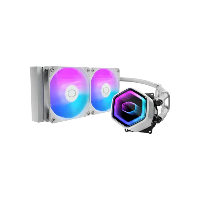 【Cooler Master 酷碼】ML 240 Core II ARGB 白色版 水冷散熱器