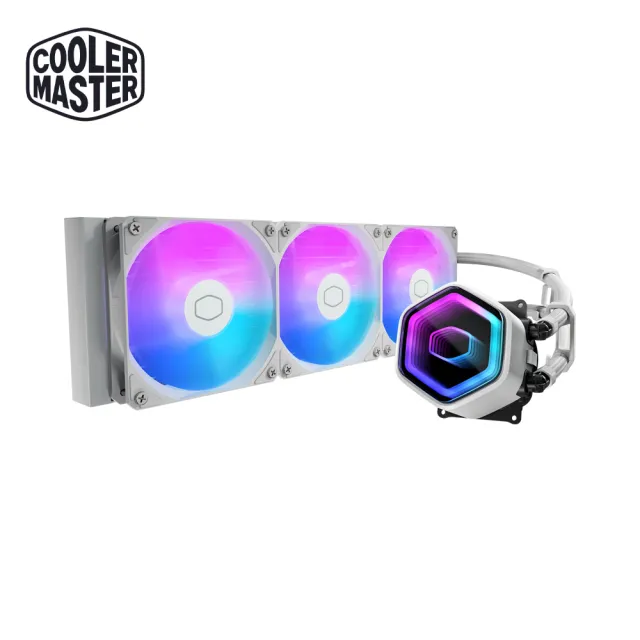 【Cooler Master 酷碼】ML 360 Core II ARGB 白色版 水冷散熱器