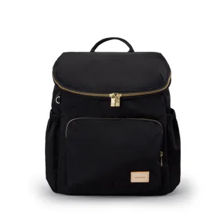 【satana】Soldier 大容量後背包/媽媽包(亮黑色)