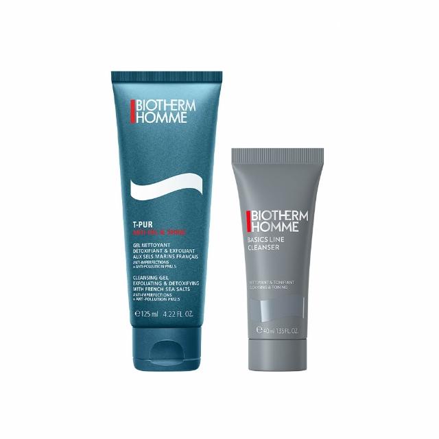 【碧兒泉】官方直營 男仕 雙效去油光潔顏泥 125ml 官方旗艦館(BIOTHERM去角質)