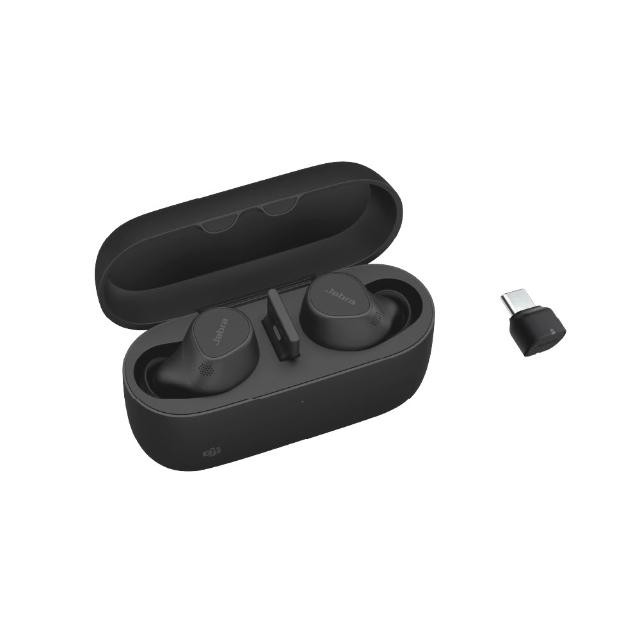 【Jabra】Evolve2 Buds商務會議多點藍牙真無線耳機(ANC主動降噪)