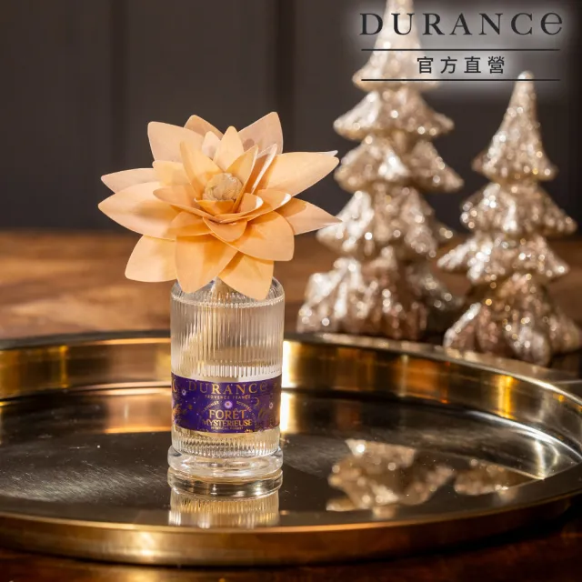 【DURANCE 朵昂思】木質花擴香組-95ml(多款可選-冷松/流星/香橘/森林-專櫃公司貨)
