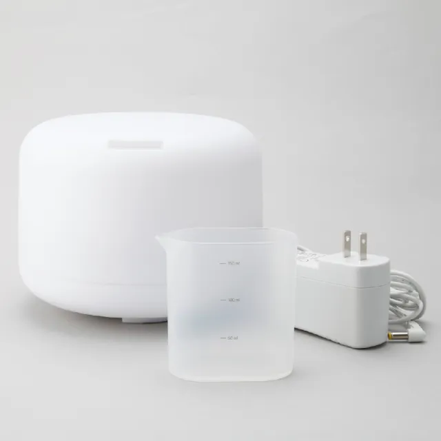【MUJI 無印良品】大容量超音波芬香噴霧器+精油10ml/490元款式(椪柑/檸檬葉)