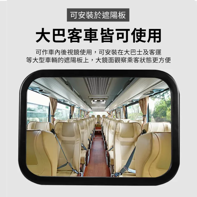 【SYU】加寬加大 寶寶觀察鏡 反向鏡(安全座椅觀察鏡 車內後視鏡 汽座後照鏡 汽車後視輔助鏡)