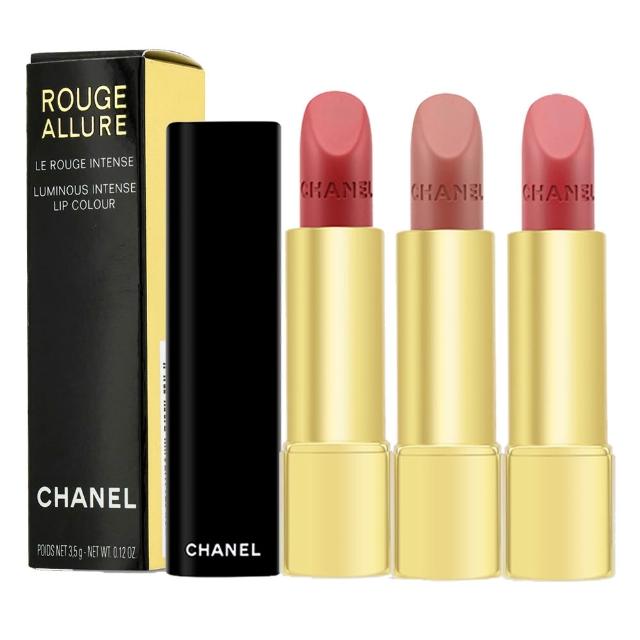 即期品【CHANEL 香奈兒】超炫耀絲絨唇膏3.5g任選1款(63必要/58美麗人生/62自由靈魂-國際航空版)