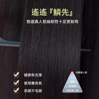 【MoonDy】假髮 女生假髮 劉海髮片 真髮假髮 真人髮絲髮片 中分假髮 劉海髮片 胎毛劉海髮片 自然