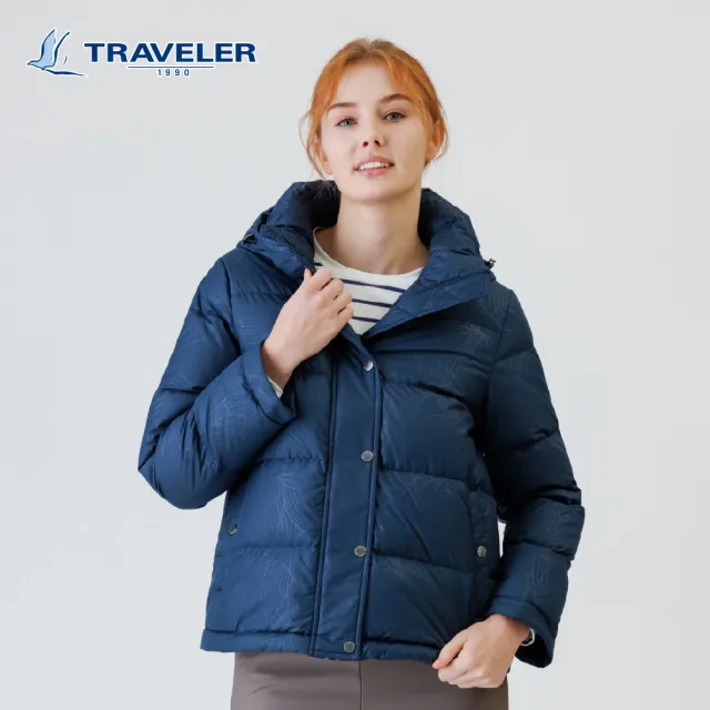 【TRAVELER 旅行者】女款撥水羽絨外套|252TR917(撥水/羽絨)