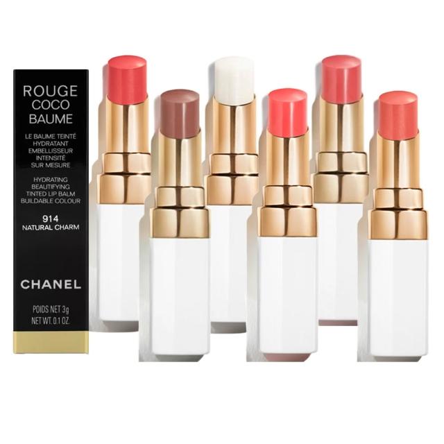 【CHANEL 香奈兒】COCO持色潤唇膏3g任選1款(912雪酪/914焦糖/916西柚/918蜜桃/936粉雪-國際航空版)