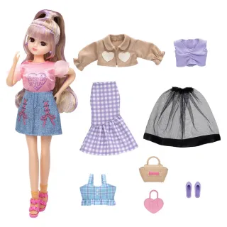 【Licca 莉卡娃娃】LD- 莉卡一週穿搭豪華服裝組