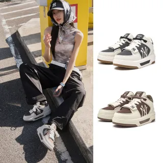 【MLB】Monogram老爹鞋 學長鞋 Chunky Liner系列 紐約洋基隊(3ASXW015N-兩款任選)