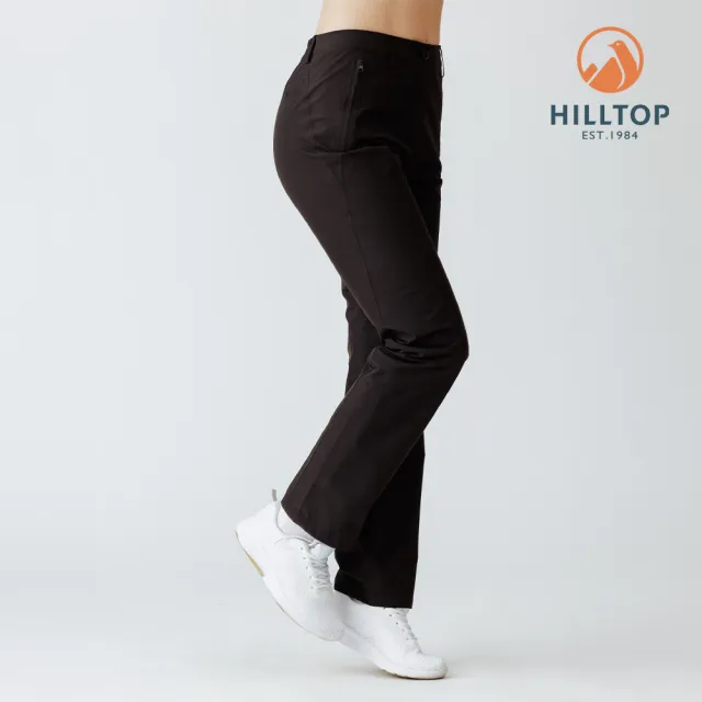 【Hilltop 山頂鳥】GORE-TEX 防水透氣保暖長褲 女款 黑｜PH31XFQ7ECA0