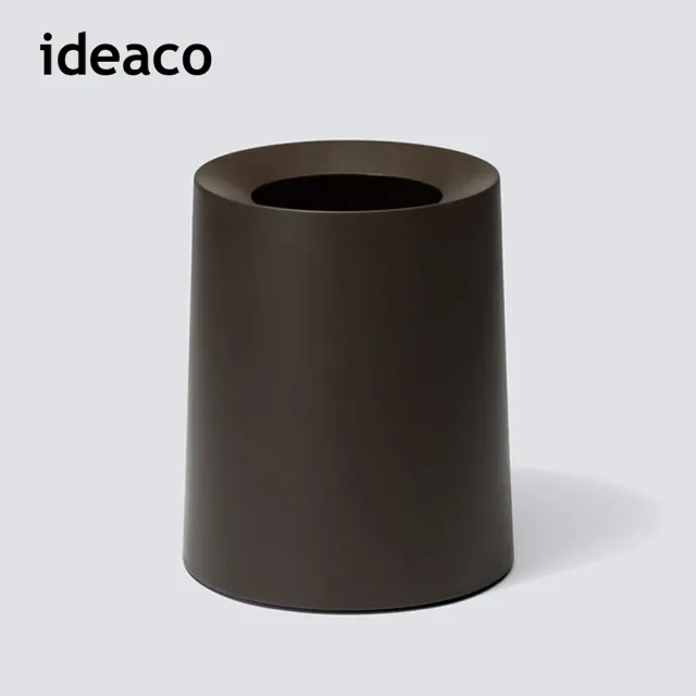 【IDEACO】日本ideaco 圓形家用垃圾桶-11.4L-多色可選