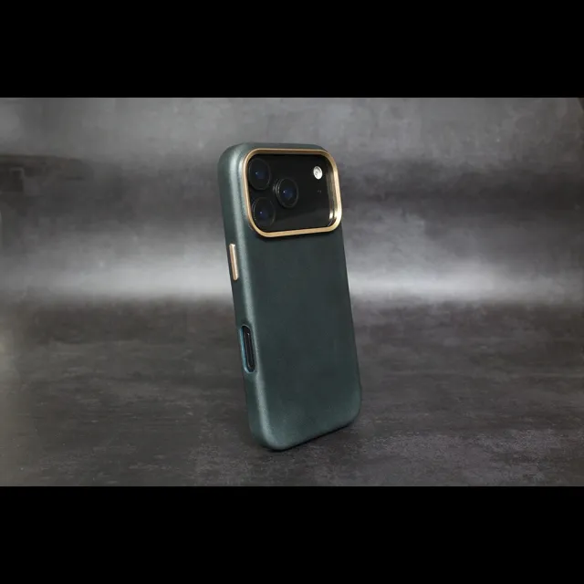 【UNIC】UNIC皮革磁吸手機殼馬鞍棕iPhone17//17 Pro/17 ProMAX(真皮)