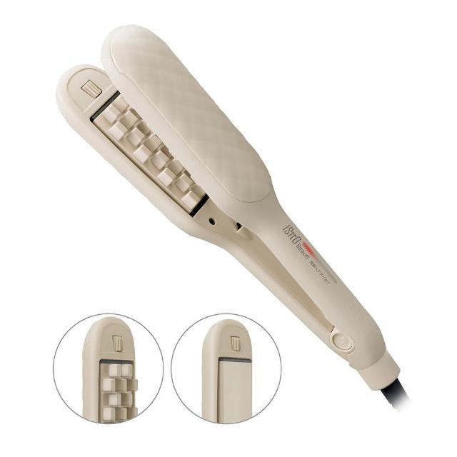 ISITO IS-24E02DH ISITO IS-24E02DH 直髮器與捲髮棒二合一,米色系設計輕巧便攜,尺寸僅275x49x48mm,70W功率適合日常造型。支援100-240V國際電壓(無調節功能),依外包裝標示溫度,內容包含主機及說明書。中國製造,BSMI許可字號T33599,提供1年保固。個人衛生用品,完美適用於直髮或捲髮需求,提升您的髮型魅力!