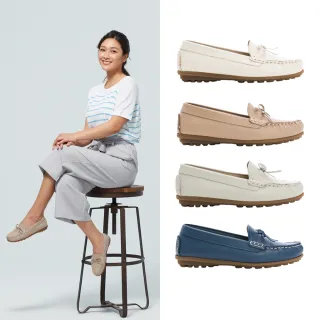 【LA NEW】MIT真皮 莫卡辛豆豆鞋 平底鞋 娃娃鞋 淑女鞋(多色任選)