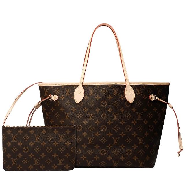 LV LOUIS VUITTON路易威登 M46978 經典 Monogram 花紋 Neverfull GM 子母包