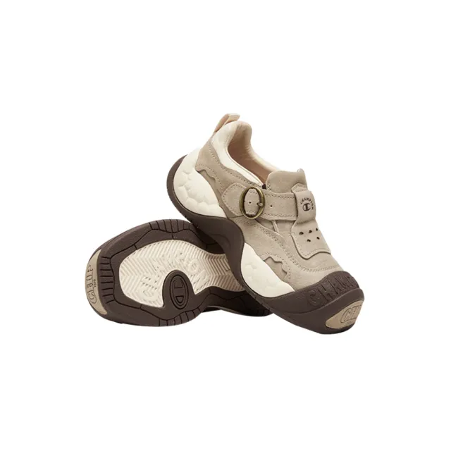 【Champion】官方直營 女款-Ultra Skate Loafer 厚底休閒鞋-褐淺米色(U5DFCTW07F2)