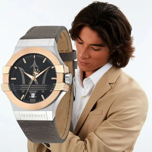 【MASERATI 瑪莎拉蒂】經典機械男錶實體門市同步服務  手錶(R8851108014)
