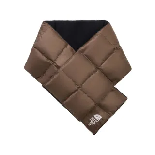 【The North Face】TNF 休閒 運動 保暖圍巾 PUFFY SCARF - AP 男 女 棕(NF0A8F5HDHL)