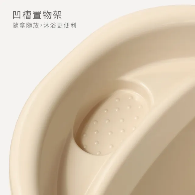 【PUKU 藍色企鵝】Smile 嬰兒 浴盆 澡盆 27L(兩色)