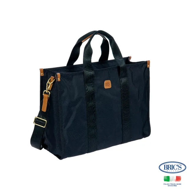 【BRIC S】雙11 義大利時尚 X-Bag M尺寸 歌劇院托特包(深藍/橄欖綠/黑色/混羊毛堅果/波爾多酒紅)