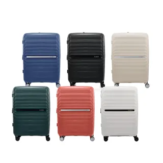 【Samsonite 新秀麗】25吋 OCTOLITE NEO 可擴充大容量防盜拉鍊輕量PP耐衝擊行李箱/水漾箱/旅行箱(多色可選)
