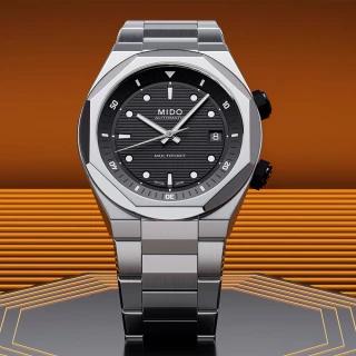 【MIDO 美度】博恩配戴款 Multifort 8 Two Crowns M047.507.11.051.00 先鋒機械錶(M0475071105100)