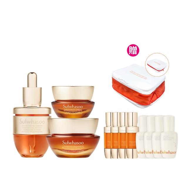 【雪花秀 官方直營】滋陰蔘抗老修復組(Sulwhasoo  回彈霜+眼霜+安瓶)