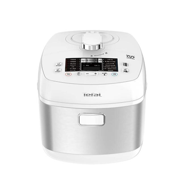 【Tefal 特福】鮮呼吸智能萬用鍋-極地白-CY625170(壓力鍋/舒肥)