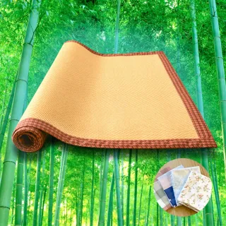 【神田職人】單人3.5尺 3D加厚 柔藤 透氣涼蓆-C 涼感 床蓆 不夾髮膚 涼蓆推薦(兩色任選)