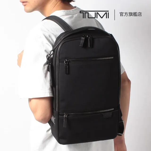【TUMI】Harrison Crawford 14 吋筆電商務簡約纖薄後背包(TUMI 官方旗艦店)