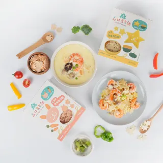 【森林麵食】無鹽星星麵200gx5入-竹山番薯/紫心蕃薯/芝麻/南瓜/紅蘿蔔/新鮮蔬菜 任選 (副食品/嬰兒麵條)