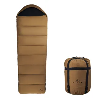 【TILLAK】保暖睡袋(睡袋 露營睡袋 登山睡袋 輕量睡袋 保暖睡袋 木乃伊睡袋 拼接睡袋)