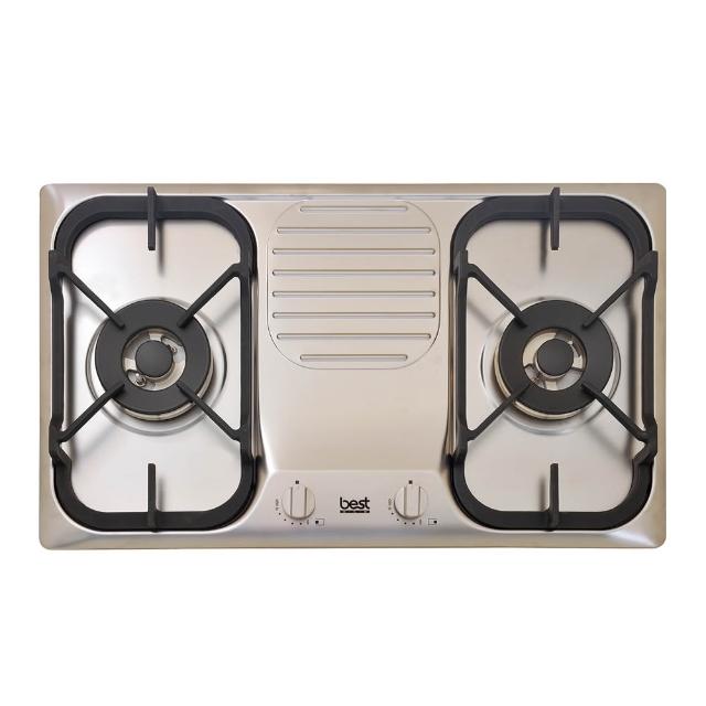 【BEST 貝斯特】GH7300G 雙口玻璃爐面高效能瓦斯爐